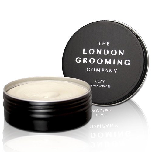 London Grooming Company Hair Clay for Men - Firm Matte Finish with All-Day Hold | Easy Wash Out | 1.7 Fl Oz (50ml)