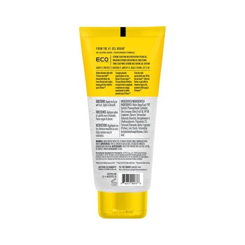 Eco Style Extreme Sculpting Gel - Maximum Hold Biotin Hair Gel, 6 Ounce | Alcohol-Free, All Hair Types