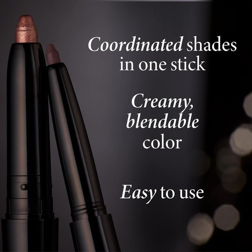 Laura Geller New York Swipe-N-Line Dual-Ended Eyeshadow & Eyeliner - Warm Bronze/Copper - Waterproof & Crease-Free