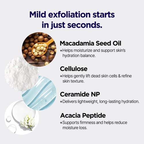PONGDANG Deep Clean Soft Peeling Gel - Daily Exfoliator for Dead Skin & Blackhead Care | 4.23oz | Cruelty-Free Korean Skin Care