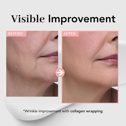 NOWATER Collagen Peel Off Face Mask - Achieve Glass Skin with Hydrolyzed Collagen & 6 Peptides | 2.4 fl. oz