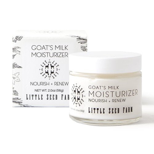 Little Seed Farm Goat's Milk Face Moisturizer - Organic All-Natural Cream for Hydration - 2.0 Ounce