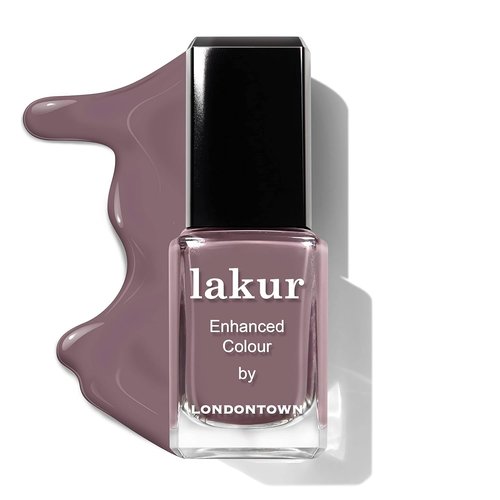 LONDONTOWN Lakur Green Nail Polish - Non-Toxic, Chip-Resistant Formula | Hydrates Nails, 0.4 Fl Oz