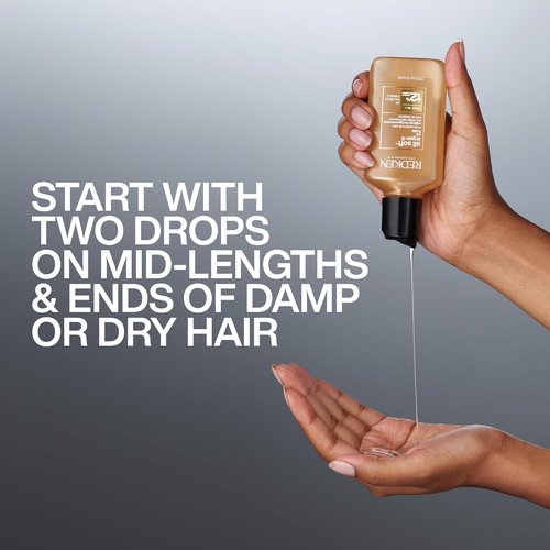 Redken All Soft Argan-6 Oil Treatment - Deep Conditioning for Dry Hair, Enhances Softness & Shine