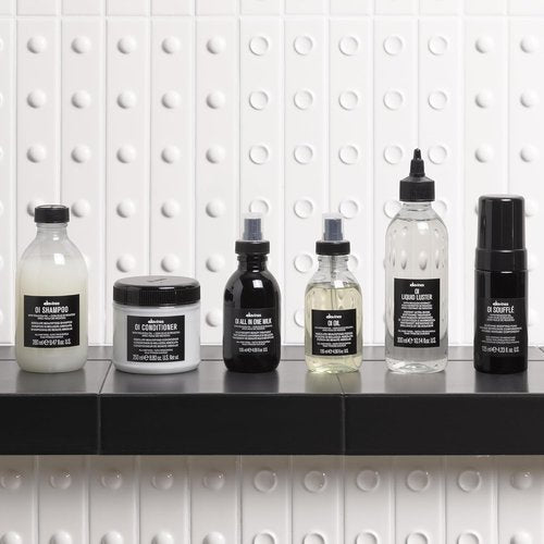 Davines OI Soufflé - Liquid-to-Foam Leave-In Treatment for Fine Hair | Fuller, Shinier, Silky Softness