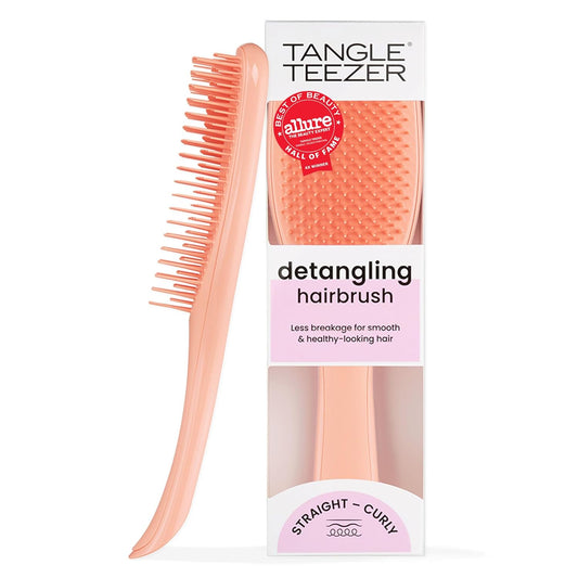 Tangle Teezer Ultimate Detangler Brush - Effortlessly Eliminates Knots & Reduces Breakage | Apricot Color