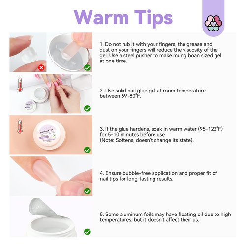 SAVILAND 30g Solid Nail Glue Gel: 30-Day Long Wear 2026 Gel Nail Glue Solid Gel Strong Adhesive for False Tips 3D Sculpture U V Nail Enthusiasts Home DIY