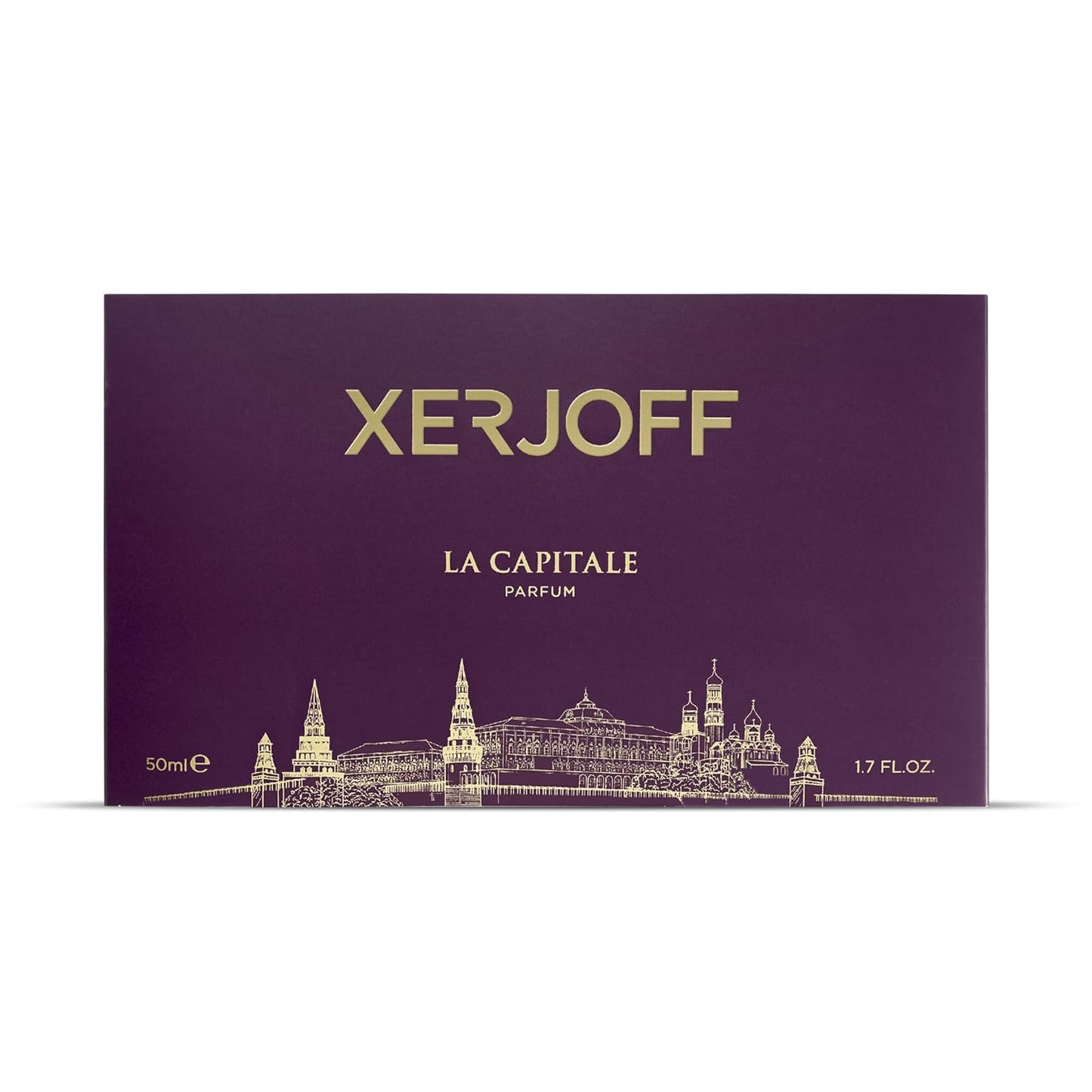 Xerjoff La Capitale Parfum - 50ml Gourmand Amber Unisex Perfume with Strawberry, Leather & Vanilla