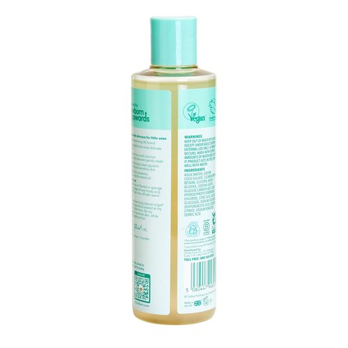 Childs Farm Baby Body Wash - Unfragranced Formula for Newborns | Gentle Clean for Sensitive Skin, 8.4 Fl Oz