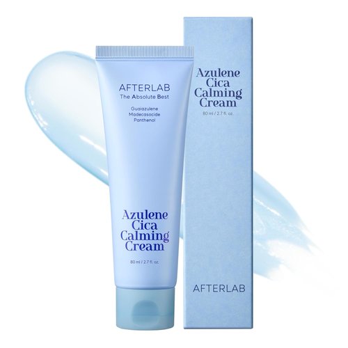 AFTERLAB Azulene CICA Calming Cream - Soothing Moisturizer for Sensitive Skin | 2.7 fl. oz / 80 ml
