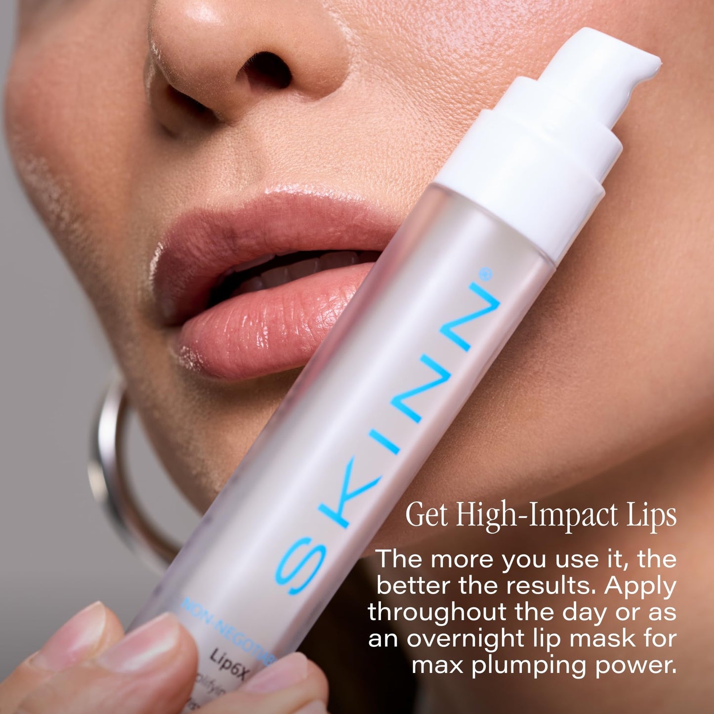 SKINN Lip Amplifying Serum - Deep Moisturizing Serum Plumps, Hydrates & Smooths Lips & Boosts Collagen Production - Lip Care Products for Women