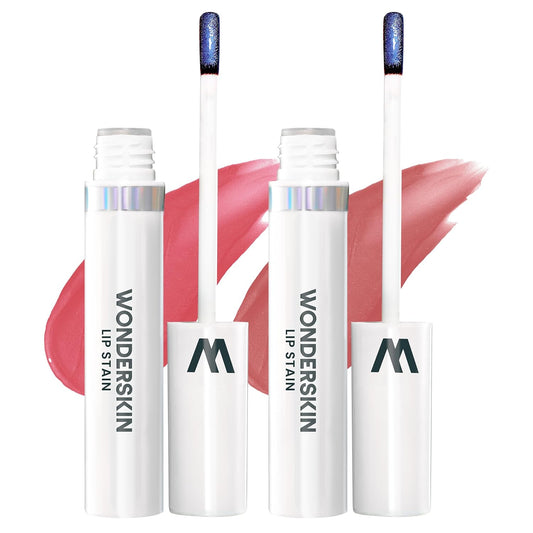 Wonderskin Wonder Blading Lip Stain - Long-Lasting Waterproof Pink Tint | Matte Finish Peel-Off Masque
