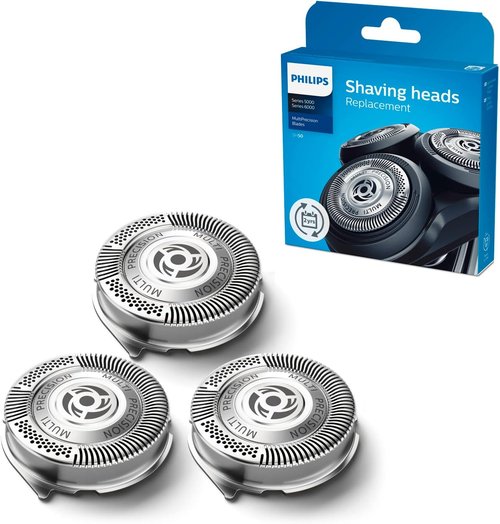 Philips SH50/50 Replacement Blades - Precision Cutting for Series 5000 Electric Shavers
