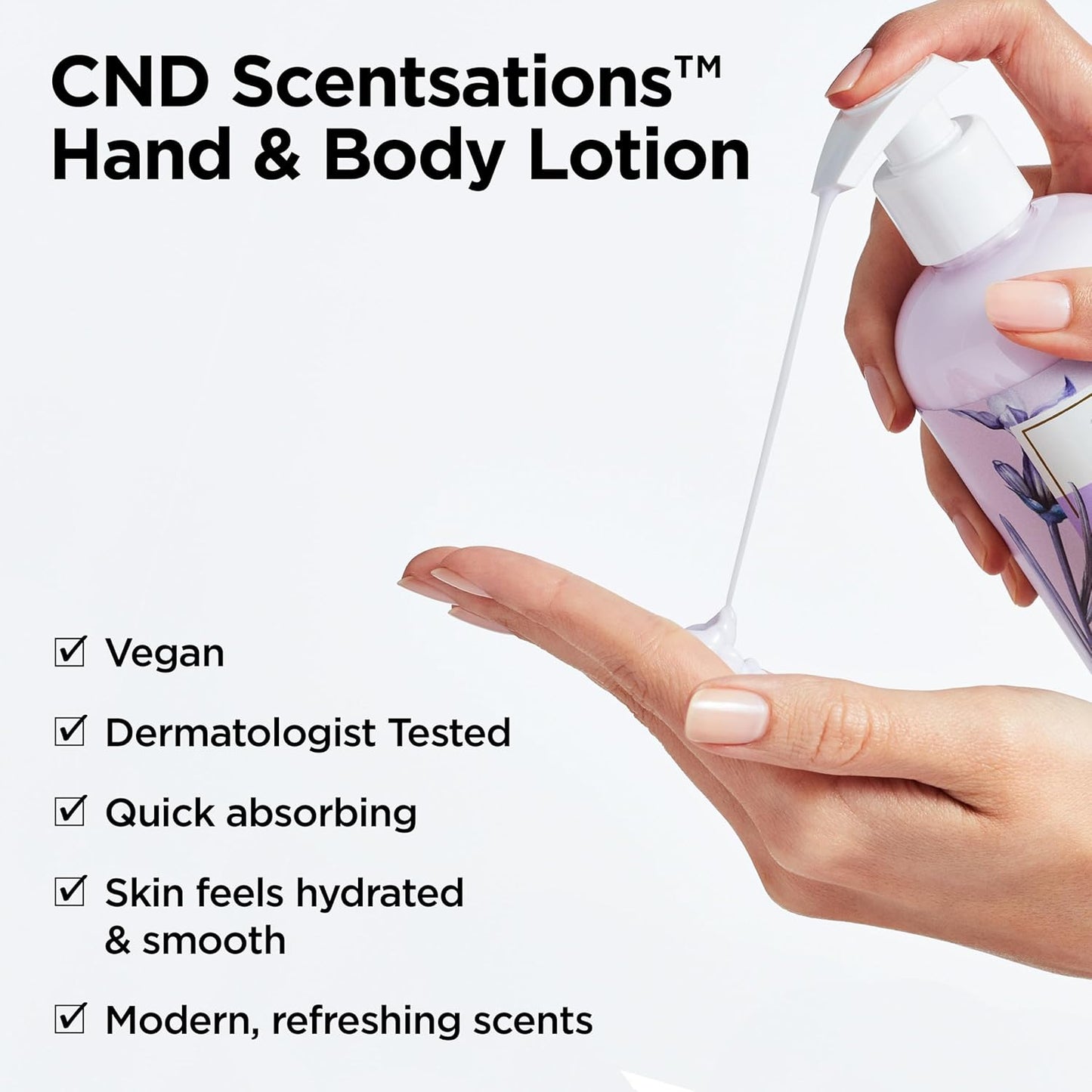 CND Scentsations Hand & Body Lotion - Deep Moisturizing Formula for Dry Skin | 8.3 oz