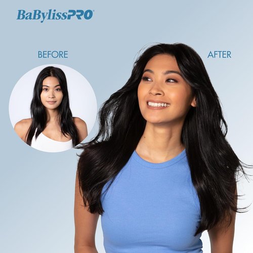 BabylissPRO Nano Titanium Hair Dryer - 1875-Watt Professional Blow Dryer with Ionic Technology for Faster, Frizz-Free Drying