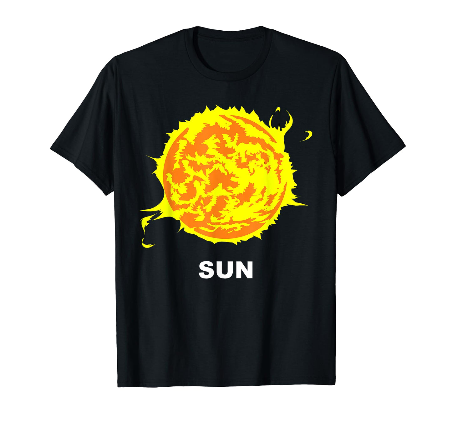 Solar System Group Costumes - Sun Fireball Star Costume T-Shirt