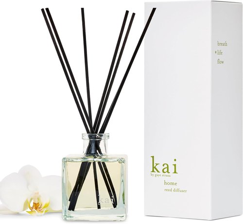 Kai Reed Diffuser - Fresh Gardenia Scent in White Exotics, 6.75 Fl Oz | Long-Lasting & Vegan Inspired by Hawaiian Memories
