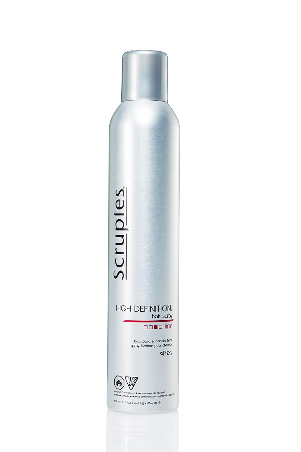 Scruples High Definition Hair Spray - Volumizing Hairspray for Extra Hold & Shine | Humidity Resistant, Non-Sticky (10.6 oz)