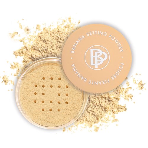 Bellapierre Banana Setting Powder - Lightweight Color-Correcting Formula for All-Day Makeup | Talc-Free Matte Tint - 0.14 Oz