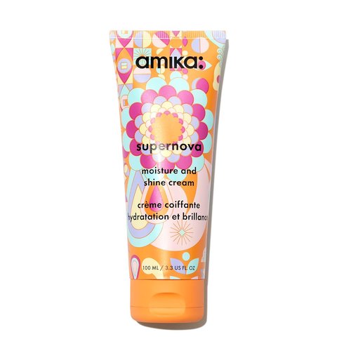 Amika Supernova Moisture & Shine Cream - Hydrating Hair Treatment | 3.3 Fl Oz