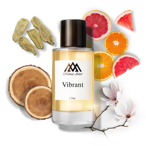 Monac Vibrant Eau De Parfum - Inspired by Vibrato | Unisex, Long Lasting, 1.7oz/50ml