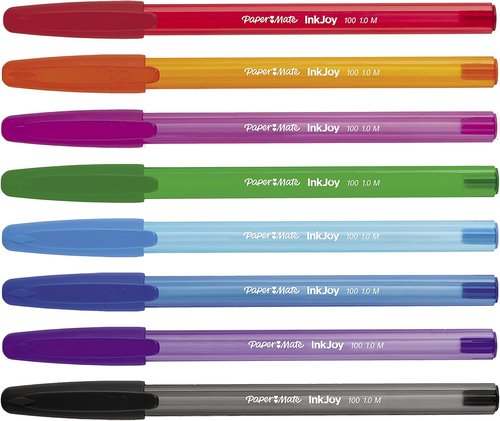 Paper Mate InkJoy Ballpoint Pens - Medium Point (1.0mm), Assorted Colors, 36 Count Pack