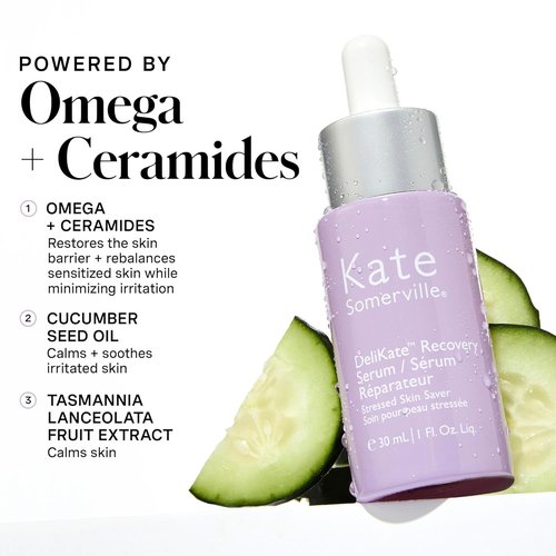 Kate Somerville DeliKate Recovery Serum - Hydrating Treatment for Sensitive Skin, 1 Fl Oz | Redness Relief