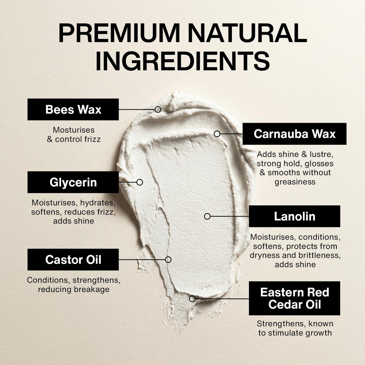Skiennix Shaping Fibre - Men's Hair Paste for Medium Hold | Adds Natural Movement & Texture