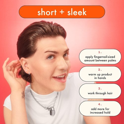 Amika On Lock High Hold Hair Wax - Strong Hold Styling Product for All Hair Types