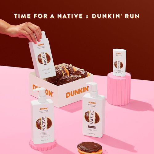 Native Body Wash - Dunkin Boston Kreme Scent | Naturally Derived Ingredients | Sulfate & Paraben Free | 18 oz