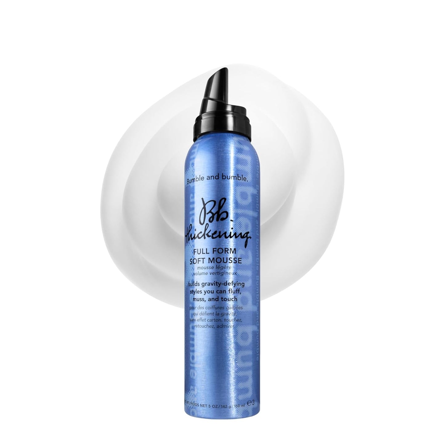 Bumble and bumble. Thickening Hair Mousse - Volumizing Formula with Heat Protection & Soft Hold | 5 Ounce