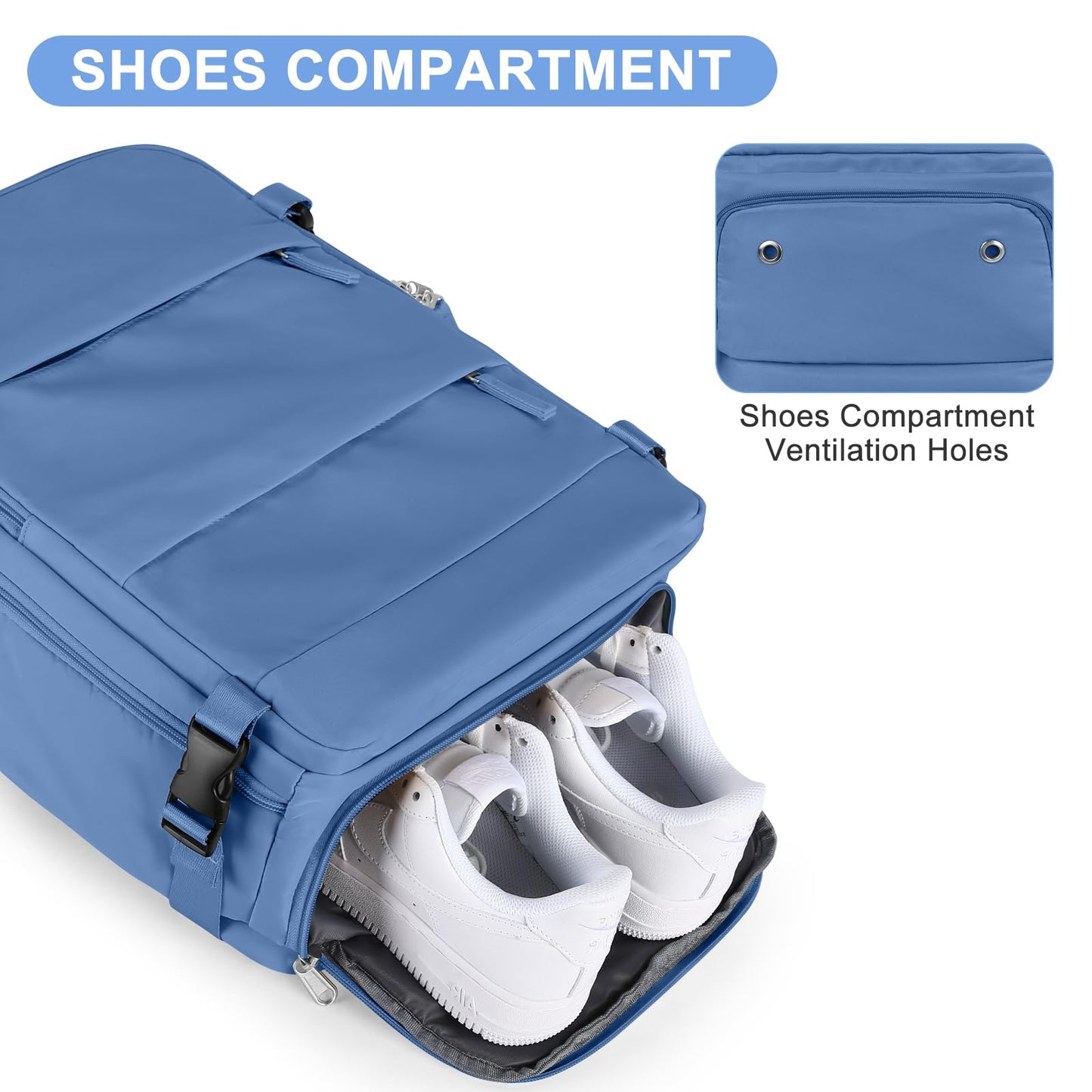 Travel Backpack for Women Airline Approved Carry on Backpack for Airplanes Mochila De Viaje Personal Item Travel Bag Spirit Airlines Personal Item Bag 18x14x8 Backpack for Traveling on Airplane