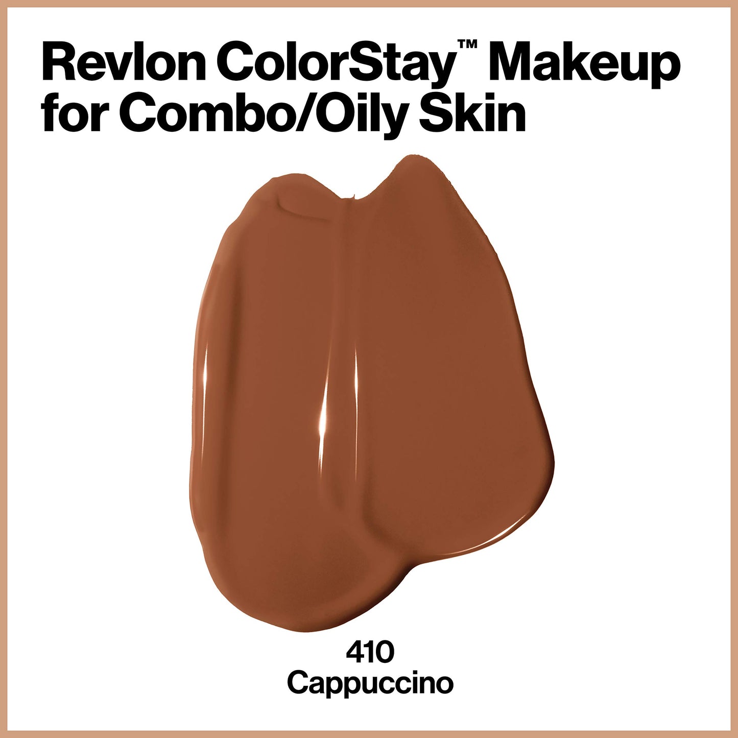 Revlon Colorstay SPF 15 Makeup Foundation for Combination/Oily Skin, Cappuccino, 1 Fl Oz