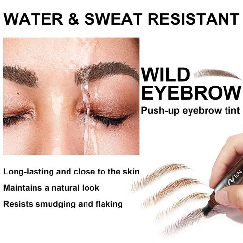 Liftique Brow Brush, Liftique Eyebrow Brush, Liftique - Instant Brow Brush, Brow Fection Angled Brush & Dip (ESPRESSO)