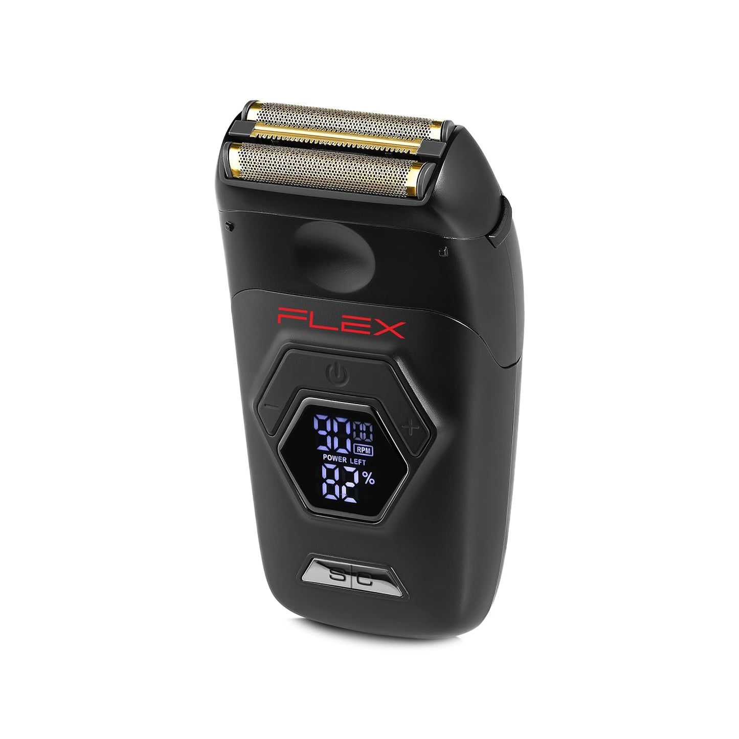 StyleCraft Flex Foil Shaver - Professional Super-Torque Motor with Digital LCD Display & Micro-Trimmer Blade