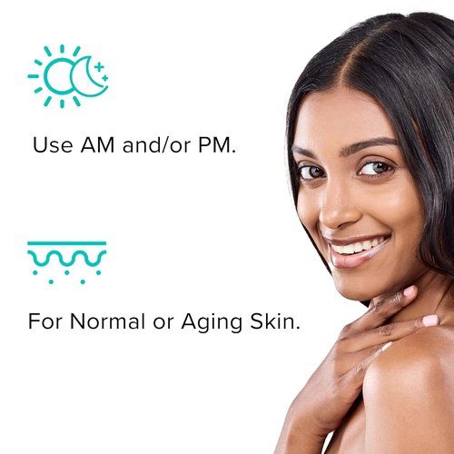 ClarityRx Probiotic Hydrating Face Serum - Natural Skin-Balancing Treatment with Hyaluronic Acid for Normal & Aging Skin