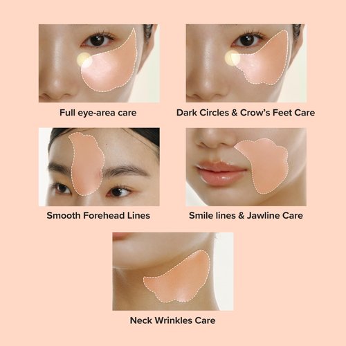 Beauty of Joseon Revive Under Eye Patch Retinal Ginseng for Puffy Under Eye Bag Masks Collagen Peptide Korean Skincare for Women and Men, 60 Sheets 30 Pairs
