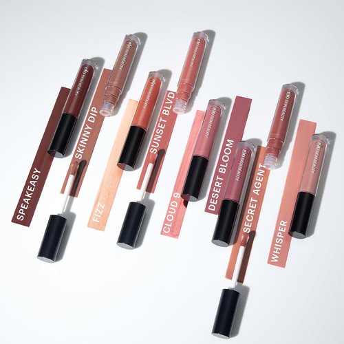 Glo Skin Beauty Conditioning Lip Gloss - Non-Sticky, Nourishing Formula in Sunset Blvd Shade