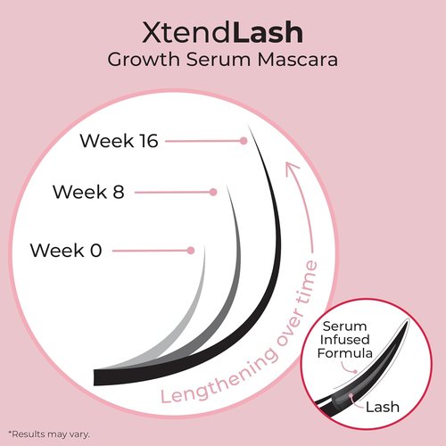 MCoBeauty Xtendlash Tubing Mascara - Lengthening Formula for Defined, Lifted Lashes | Smudge-Proof & Vegan