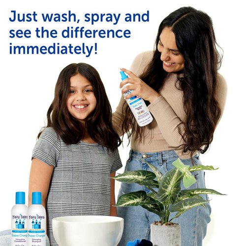 Fairy Tales Tangle Tamer Detangling Shampoo & Conditioner for Kids - Ultra Moisturizing, Anti-Frizz | 12 Oz (2 Pack)