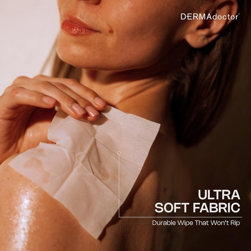 DERMAdoctor Deodorant Wipes - Refreshing Antiperspirant Treatment for Hyperhidrosis | 10 Individually Wrapped Wipes