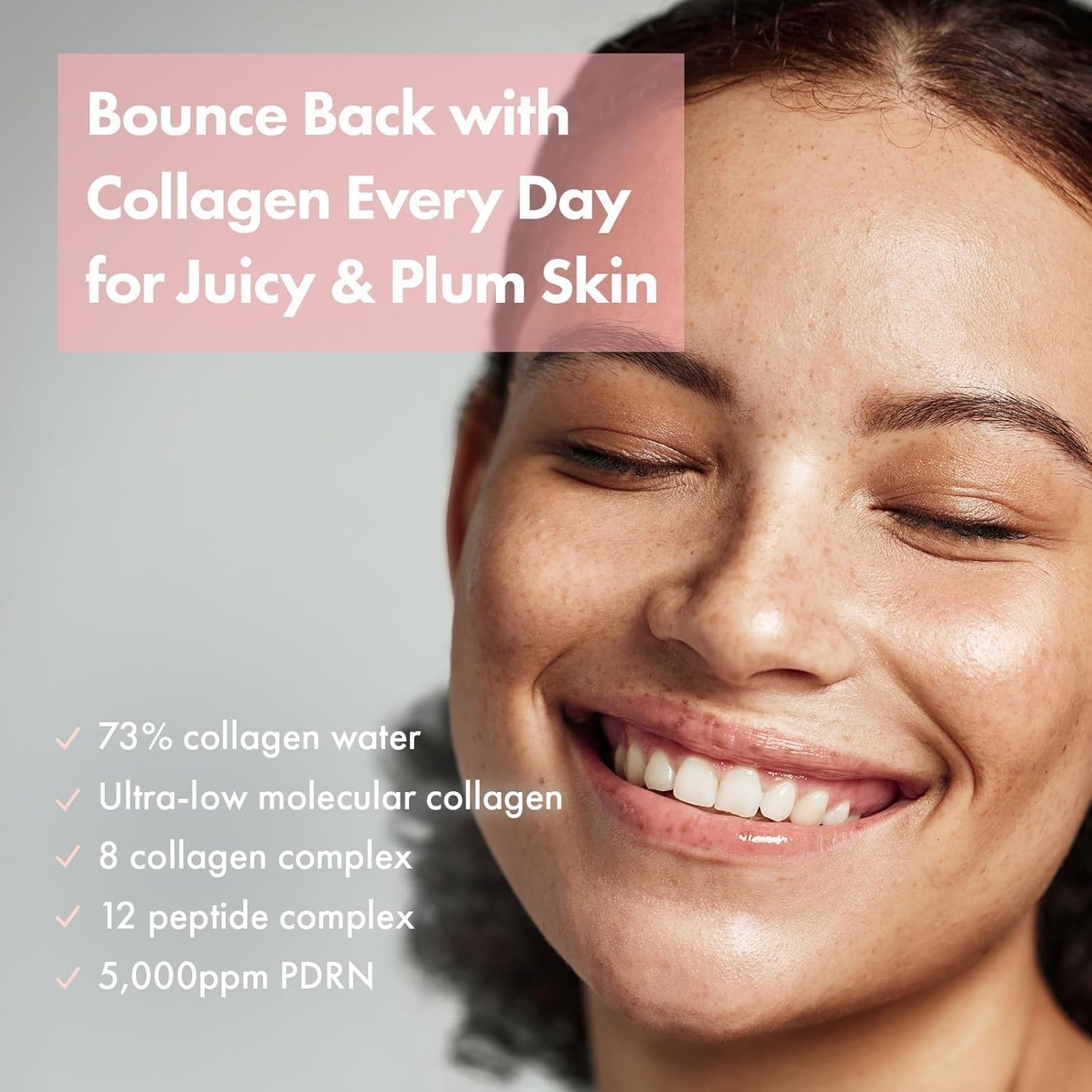 TOSOWOONG Real Collagen Face Cream - Firming & Lifting Moisturizer with Hyaluronic Acid | 50ml