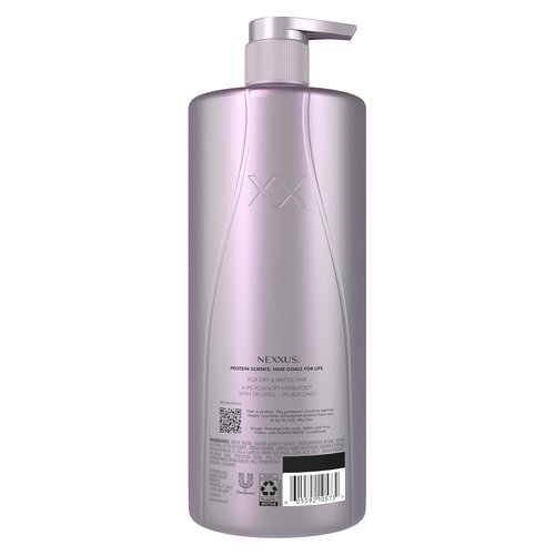 Nexxus Therapee Shampoo - Ultimate Moisture for Dry Hair | POLYSOFT HYDRATOR Technology, 33.8 oz