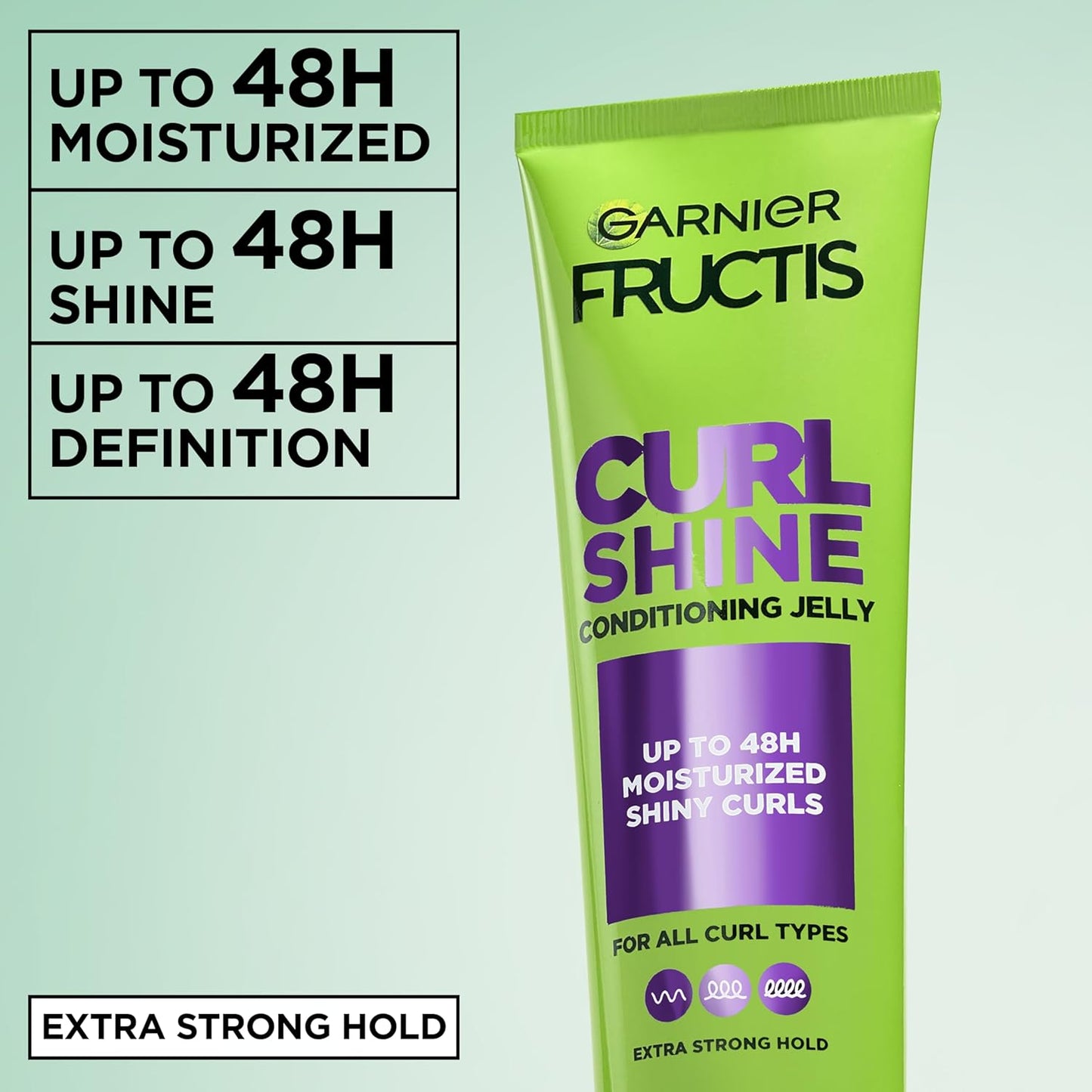 Garnier Fructis Curl Sculpt Conditioning Cream Gel - Bounce & Moisture, 5.1 Fl Oz