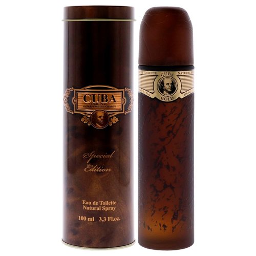 Cuba Gold | Special Edition Eau De Toilette Spray for Men - 3.4 Ounce Fragrance