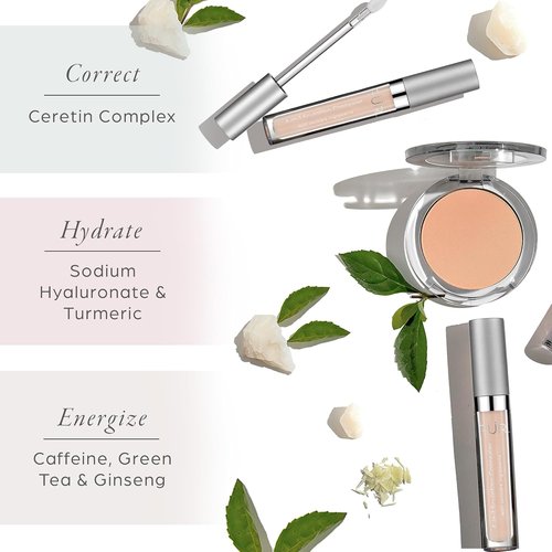 PÜR MINERALS 4-in-1 Sculpting Concealer - Hydrating, Brightening & Plumping Formula for Dark Circles - Medium to Full Coverage