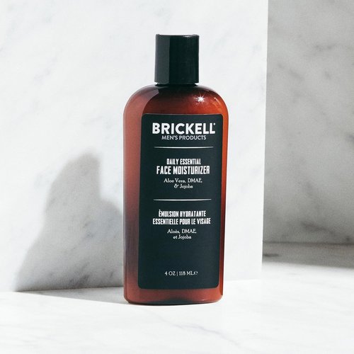 Brickell Men's Activated Charcoal Facial Cleanser & Daily Face Care Routine | Natural & Organic