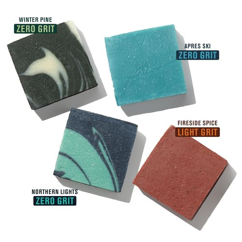 Every Man Jack Bar Soap Gift Set | Invigorating Winter Scents - Deeply Cleans & Hydrates - 5 oz (Pack of 4)