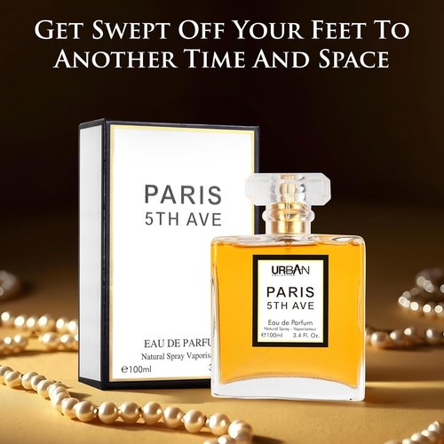 Paris 5th Avenue Eau De Parfum for Women - Elegant Fragrance with Aldehydes & Ylang Ylang - 100ml Bottle