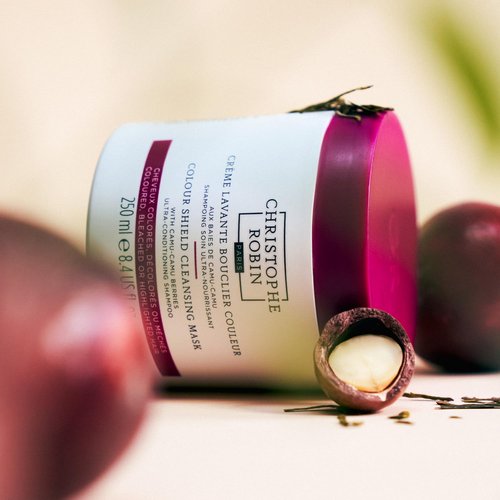 Christophe Robin Color Shield Cleansing Mask - Nourishing Camu Camu Berries for Color-Treated Hair | 8.4 fl. oz